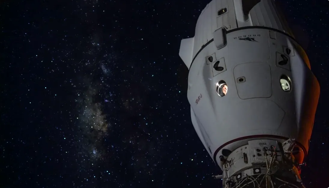 NASA Milky Way view from ISS