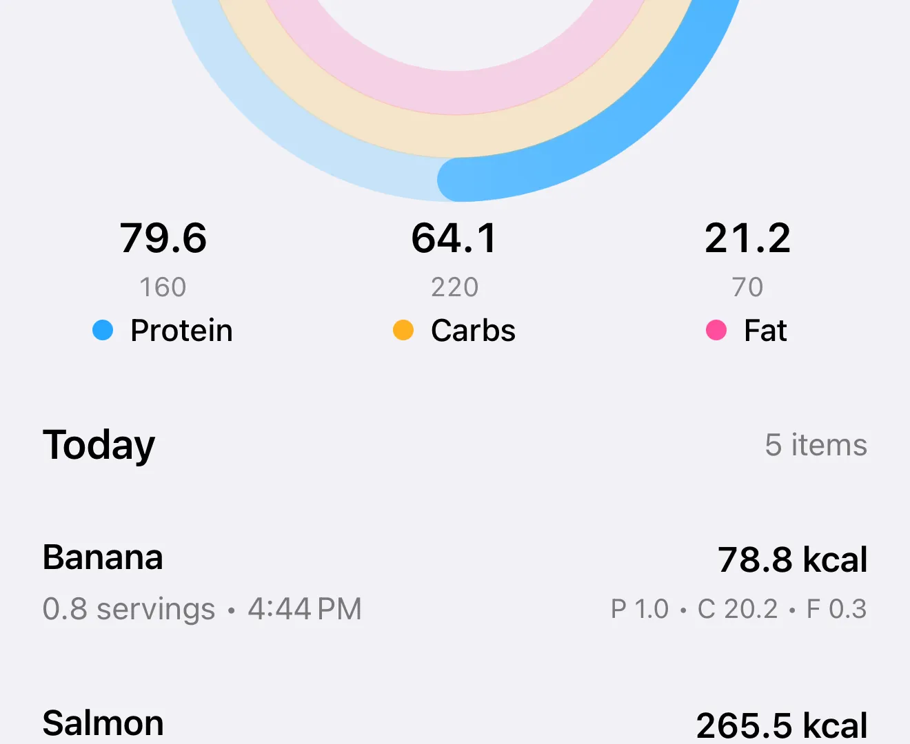 Preview of MACROS: Local-First Calorie and Macro Tracker